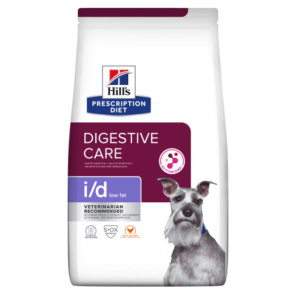 Hill's PD Canine i/d Low Fat, niskotłuszczowa sucha karma dla psa, 1,5 kg