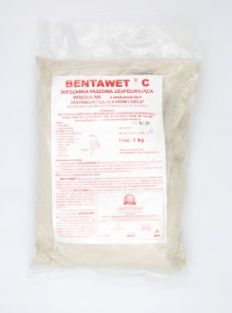 Bentawet C, proszek z korą dębu na biegunkę dla krów i cieląt, 1000g