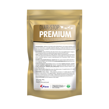 Jfarm Diar-Stop Premium, preparat dla cieląt z problemami jelitowymi , 100 g