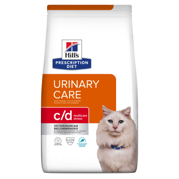 Hill's PD c/d Urinary Stress, sucha karma dla kotów ze schorzeniami pęcherza moczowego, 1,5 kg