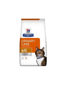 Hill's PD s/d Urinary Care Feline, sucha karma dla kotów ze schorzeniami dróg moczowych, 3 kg