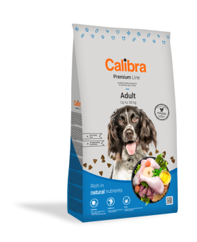Calibra Dog Premium Adult, sucha karma dla dorosłych psów, 3 kg