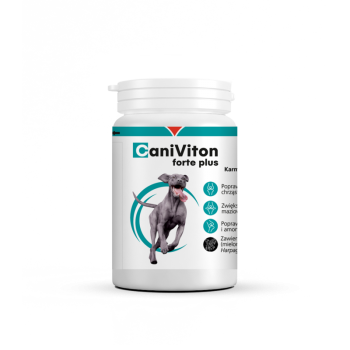 Vetoquinol Caniviton Forte Plus, suplement diety na stawy dla psów, 90 tabletek
