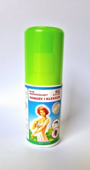 ABC płyn odstraszający komary i kleszcze, na skórę i odzież, 100 ml