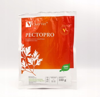 Over Pectopro, elektrolity z pektynami dla cieląt, 100 g