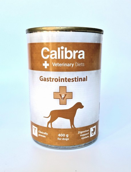 Calibra VD Dog Gastro Intestinal 6 × 400 g puszka — mokra karma dla psa ze schorzeniami żołądkowo — jelitowymi