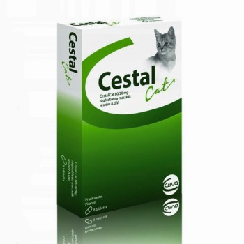 Ceva Cestal Kot, tabletki na odrobaczenie dla kotów, 8 sztuk