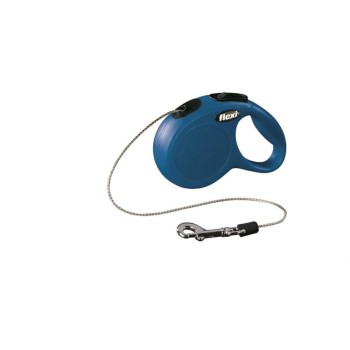 Flexi Classic Cat XS, smycz dla małego kota, niebieska, linka, 3 metry