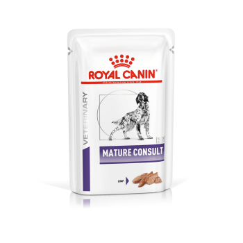 Royal Canin VHN Dog Mature Consult Loaf, mokra karma dla starszych psów, 12 x 85 g
