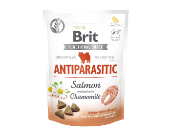 Brit Functional Snack Antiparasitic, przysmak przeciwpasożytniczy dla psa, 150 g