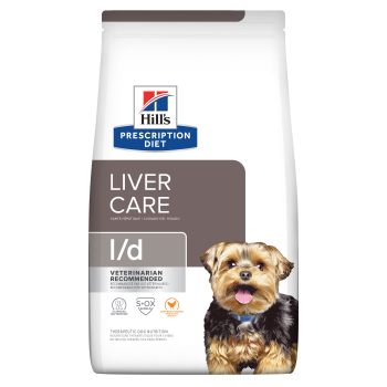 Hill's Prescription Diet Canine l/d Liver Care, sucha karma dla psów z chorobami wątroby, 4 kg