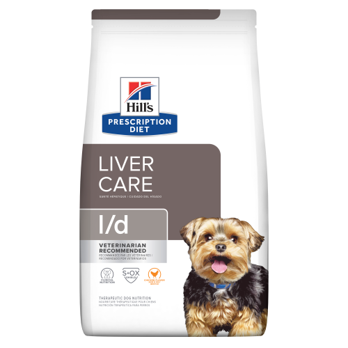 Hill's PD Canine l/d Liver Care 4 kg - sucha karma dla psa z chorą wątrobą