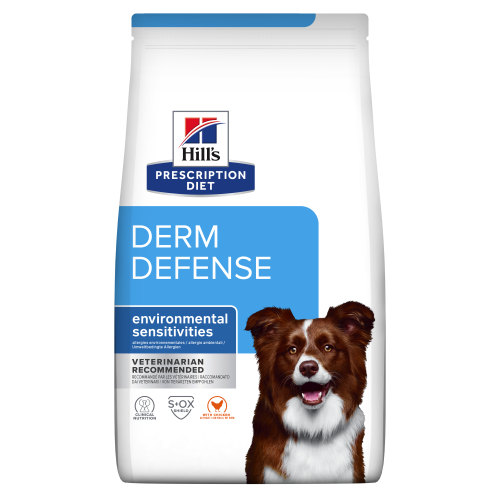 Hill's Prescription Diet Canine Derm Defense - sucha hipoalergiczna karma dla psa alergika