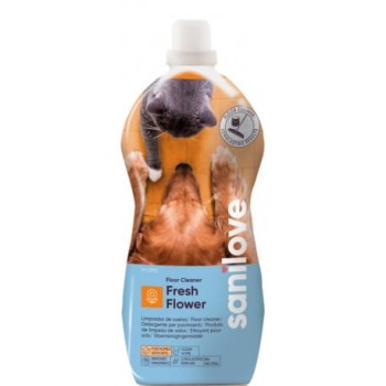 Sanilove Fresh Flower, płyn usuwający zapachy do czyszczenia podłóg, 1,5 l