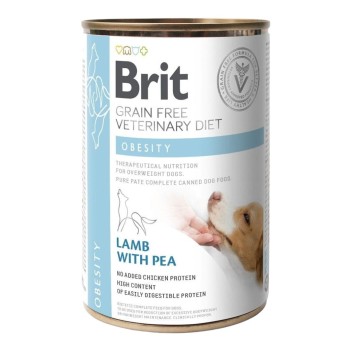 Brit Veterinary Diet Obesity, mokra karma dla psów z nadwagą, 400g