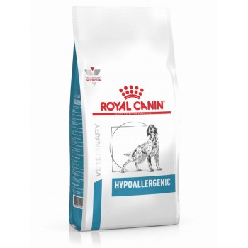Royal Canin Veterinary Diet Canine Hypoallergenic DR21, sucha karma dla psa alergika, 14 kg