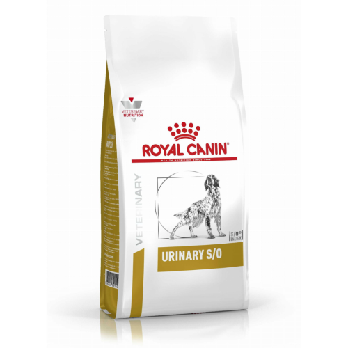 Royal Canin Veterinary Diet Canine Urinary S/O 13 kg — sucha karma dla psa na kamienie w pęcherzu