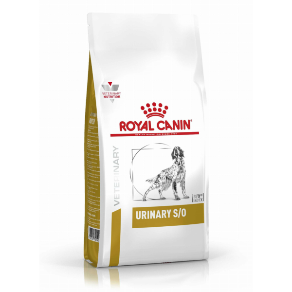 Royal Canin Veterinary Diet Canine Urinary S/O 13 kg — sucha karma dla psa na kamienie w pęcherzu