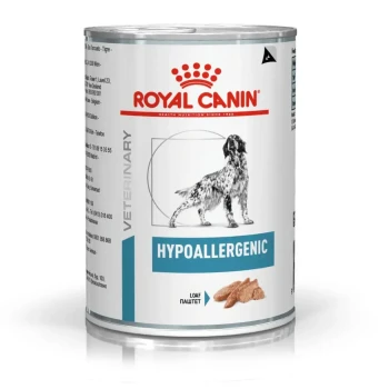 Royal Canin Hypoallergenic Canine, mokra karma dla psów z alergiami, 400 g