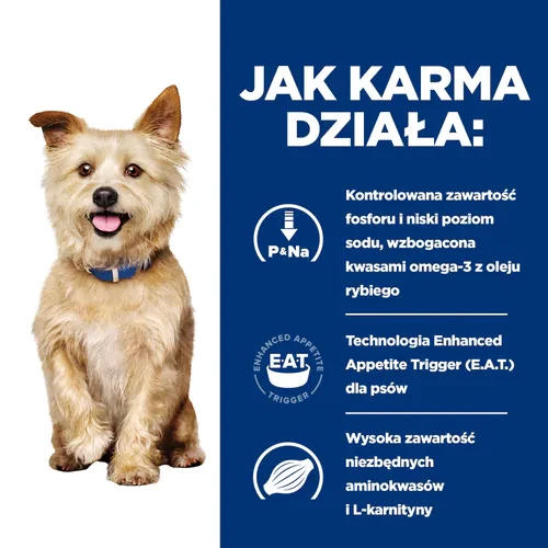 Jaka karma na niewydolność nerek u psa