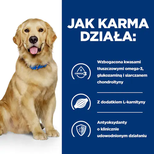 Hill's PD j/d Mobility Canine — sucha karma na stawy dla psa