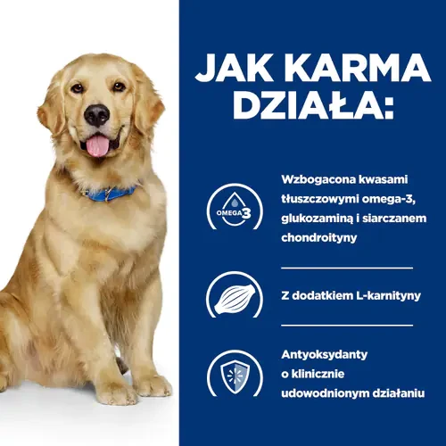 Hill's PD j/d Mobility Canine — sucha karma na stawy dla psa