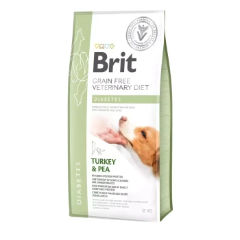 Brit GF Veterinary Diet Dog Diabetes, sucha karma dla psów z cukrzycą, 12 kg