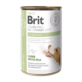 Brit GF Veterinary Diet Diabetes, mokra karma dla psów z cukrzycą, 400g