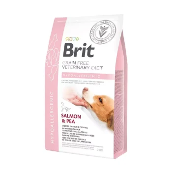 Brit GF Veterinary Diet Dog Hypoallergenic, sucha karma dla psa z alergią, 2 kg