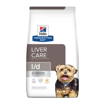 Hill's PD Liver Care l/d, sucha karma dla psa z chorą wątrobą, 10 kg