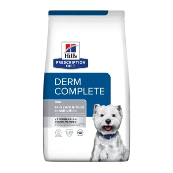 Hill's  PD Derm Complete Mini, sucha karma dla psa alergika, 1 kg