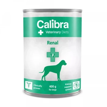 Calibra VD Dog Renal, mokra karma dla psów z chorobami nerek, 400g