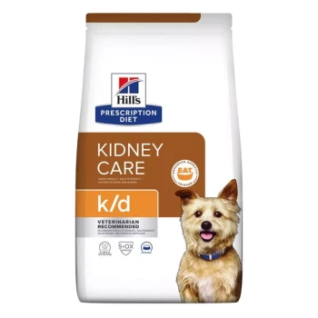 Hill's PD k/d Canine Kidney Care, sucha karma dla psa z niewydolnością nerek, 4 kg