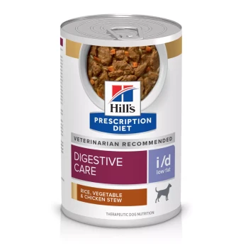 Hill's PD i/d Low Fat Stews, mokra karma dla psa ze schorzeniami trawiennymi, 354g