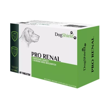 DogShield Pro Renal, suplement dla psów na nerki, 60 tabletek