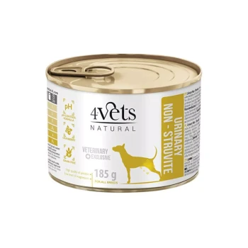 4Vets Natural Dog Urinary Non-Struvite, mokra karma dla psa na kamienie moczowe, 185g