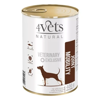 4Vets Natural Dog Joint Mobility, mokra karma  dla psa z chorymi stawami, 400 g