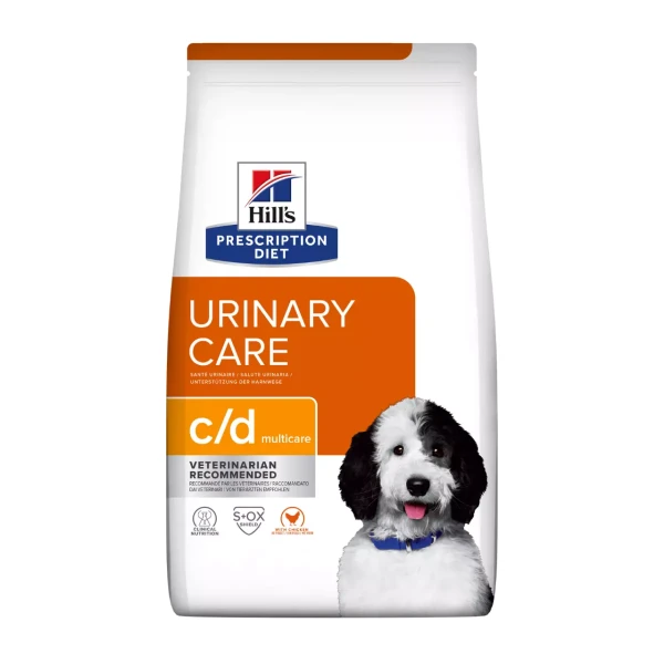 Hill's PD Canine c/d 4 kg — sucha karma dla psa na kamienie w pęcherzu