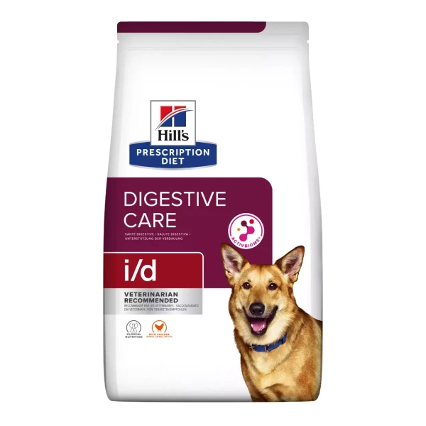Hill's PD Canine i/d 4 kg — sucha karma dla psa z zaburzeniami żołądkowo — jelitowymi