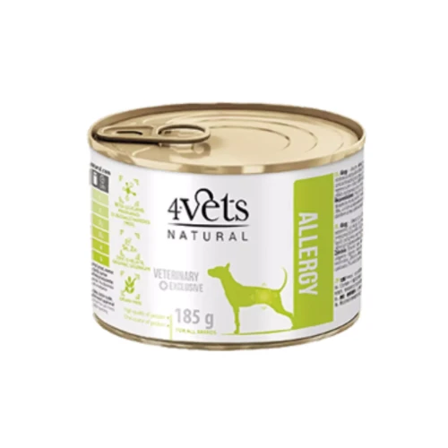 4Vets Natural Dog Allergy Lamb New 6 x 185g - hipoalergiczna karma dla psa