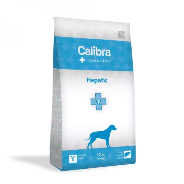 Calibra VD Dog Hepatic 12 kg — sucha karma dla psa z chorą wątrobą