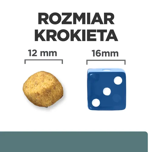 Rozmiar krokieta Hill's PD w/d 1,5 kg - karma dla psa z cukrzycą