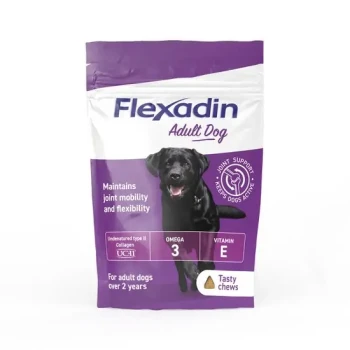 Vetoquinol Flexadin Adult Dog, smakołyk na stawy dla dorosłych psów, 60 sztuk