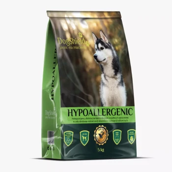 DogShield Dog Hypoallergenic, sucha karma dla psów z alergią, 5 kg
