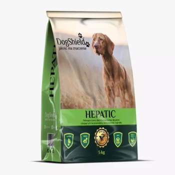 Dogshield Dog Hepatic, sucha karma dla psów z chorą wątrobą, 5 kg