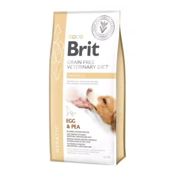 Brit GF Veterinary Diet Dog Hepatic, sucha  karma dla psów z chorą wątrobą, 12 kg