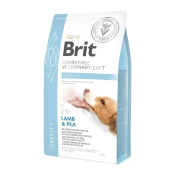 Brit GF Veterinary Diet Dog Obesity, sucha karma dla psa z nadwagą, 2 kg