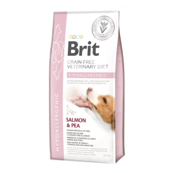 Brit GF Veterinary Diet Dog Hypoallergenic, sucha karma dla psów z alergiami, 12 kg