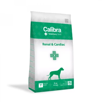 Calibra VD Dog Renal Cardiac, karma dla psa na nerki i serce, 2 kg