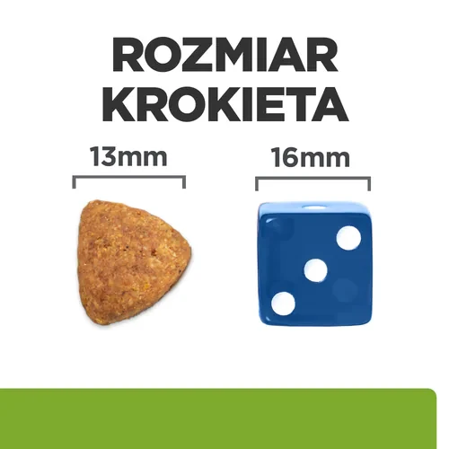 Rozmiar krokieta Hill's Prescription Diet Canine Metabolic 12 kg - sucha karma dla psa na odchudzanie
